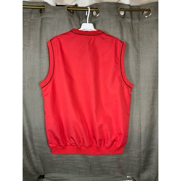 Cutter & Buck Climaguard Mens Lined Golf Pullover Vest Red Size Medium - Picture 2 of 8